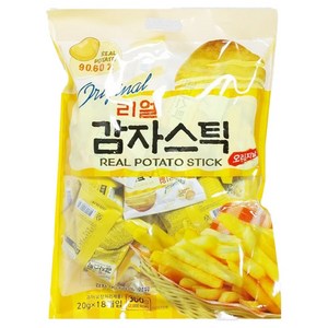 오후2시까지 결재완료건 당일발송 맛있는 감자스틱과자 (개별포장), 1개, 360g