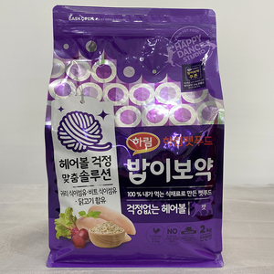 하림펫푸드 전연령 밥이보약 고양이사료, 닭, 2kg, 1개