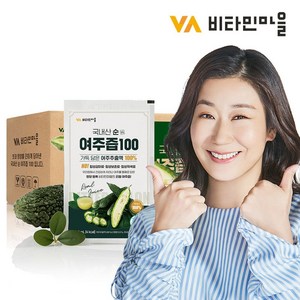 비타민마을 국내산 순 여주즙 100, 100개, 70ml