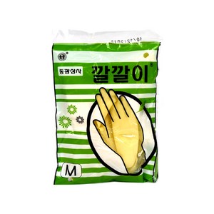 동광상사 깔깔이 미용장갑 중형 M, 베이지, 20개