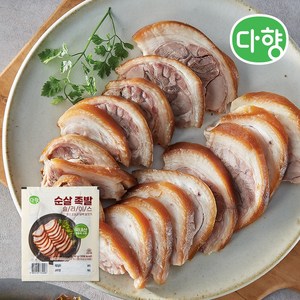 [다향] 한돈 순살족발 슬라이스 150g, 4개