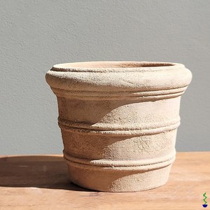 식물시간 hart clay pot 베트남 원형 토분 수제분, 1개