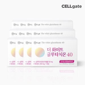 셀게이트 더 화이트 글루타치온40 30포, 60g, 12개