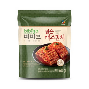 비비고 썰은 배추김치, 60g, 10개