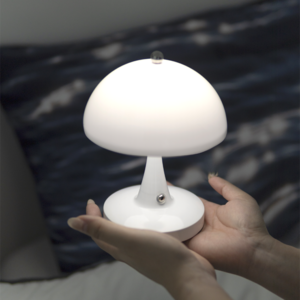 키노 LED 무드등 단스탠드 조명 카페 인테리어 오브제 소품, 미니, 화이트 슈가