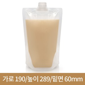 투명파우치 대 3차(1.2~1.8L) 35파이 140개(A), 파랑, 140개 1BOX, 140개