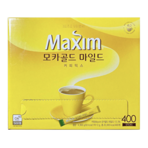 맥심 모카골드 마일드 400T, 1개, 400개입, 12g