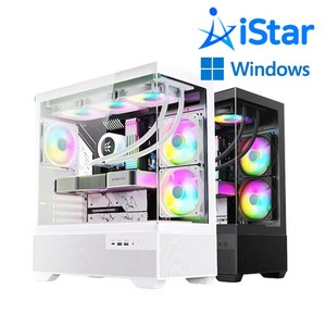 [아이스타피씨]AMD 라이젠 고사양 하이엔드 발로란트 롤 배그 조립PC 게이밍컴퓨터, 12번 9800X3D/32G/RTX5070 TI, WIN11 Home, 500GB, 32GB, 화이트