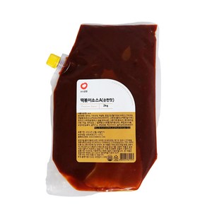 공방 냉장 떡복이 소스 순한맛 2kg, 1개