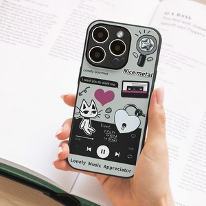 디자인 인비저블 범퍼 핸드폰 케이스 맥세이프 호환 내장형 자석 무선충전 가능