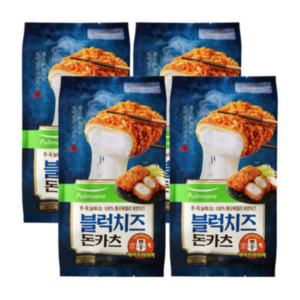 [풀무원] () 블럭치즈 돈카츠 4봉 12팩, 420g, 4개