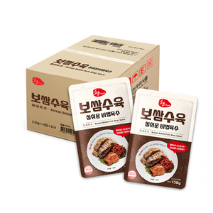 우리식품 보쌈수육 참쉬운 비법육수, 150g, 3개