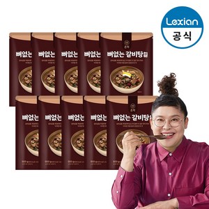 [온작]뼈없는 갈비탕, 10개, 900g