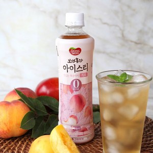 보성홍차 아이스티 제로 복숭아 500mlx12병/0kcal, 500ml, 12개