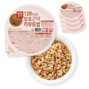 빼빼곤약 128kcal 발효곤약카무트밥 150g x 5팩, 5개