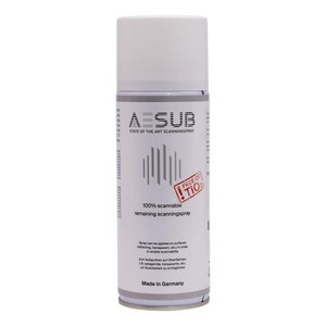 아인스타 3D 스캐너용 AESUB 블루 스프레이 반사 투명 표면에 적합 청소 필요 없음 400ml, AESUB-White, 1개