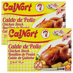 calnot 칼노트 치킨스톡 / 큐브형, 80g, 2개