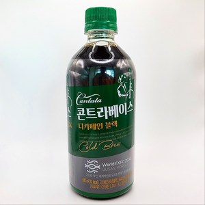 칸타타콘트라베이스 디카페인 커피 블랙, 48개, 500ml