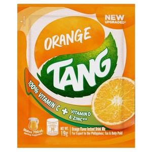 tang 탕 오렌지 분말 가루 파우더 19g Powde Juice oange, 1개, 12개입