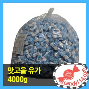 맛고을 유가 엿 카라멜 4kg, 1개