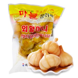 제아 마늘장아찌 400g 마늘장아치 절임 마늘 중국식품, 1개