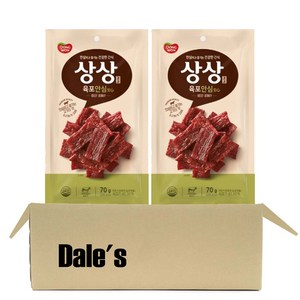 데일즈기획 동원 상상육포 안심, 70g, 2개