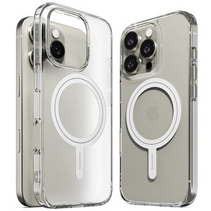 신지모루 2배자력 M 매트 에어클로 마그네틱 맥세이프 휴대폰 케이스