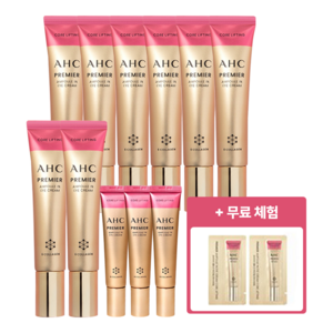 [홈쇼핑 최신상] AHC 아이크림 시즌 12 프리미어 앰플인 40ml 8개+12ml 3개+샘플2개, 1세트