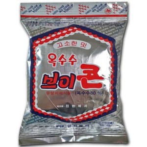 진한제과 옥수수 브이콘, 50g, 30개