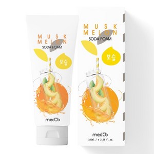 메드비 과일 소다 클렌징 폼 6종 100ml, 머스크멜론, 1개