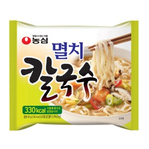 농심 멸치칼국수, 98g, 40개