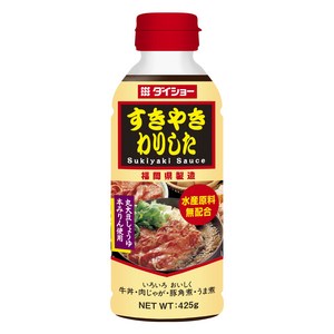 다이쇼 스키야키 국물소스, 1개, 425g