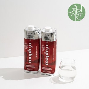 캐릭브로스 메이플워터 청정 캐나다산 고로쇠물 1000ml, 1L, 12개