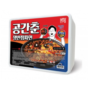 유어스 공간춘 쟁반짬짜면 940g, 1개