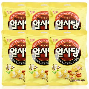 해태제과 알사탕, 126g, 6개