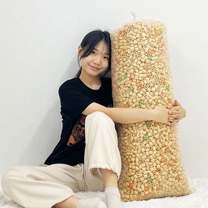 마이푸드 대용량 30년 전통 마카로니 대롱과자 2.8kg 강냉이 뻥튀기 과자 포대 간식 옛날과자, MK대용량 대롱과자2.8kg, 1개