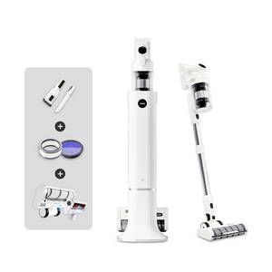 아이닉 차이슨 무선청소기 i40 + 아이타워 + 헤드브러시 + 침구 브러시 + 필터 2p 세트, 화이트, i30(청소기)