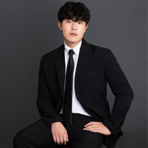 디센도 S~2XL 남성용 봄 가을 정장 수트 세트