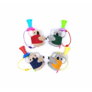 (구뜨샵)코알라샤프트티링 드라이브티걸이 골프티 티꽂이, 파랑조끼, 1개