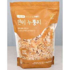 국내산 경성당 황동판 현미누룽지 1.5kg, 1개