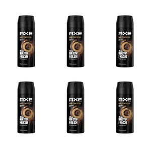 AXE Body Spay Dak 데오드란트 바디 스프레이 150ml 6팩, 6개