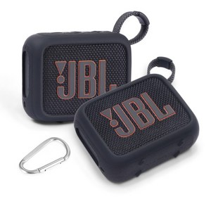 JBL GO4 컬러 하우징 범퍼 케이스, 블랙