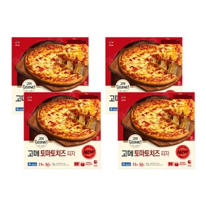 고메 토마토치즈 피자, 345g, 4개