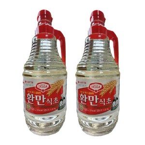 롯데 환만식초, 1.8L, 2개