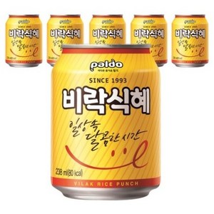 팔도 비락식혜, 238ml, 24개