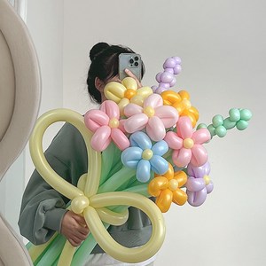 DIY 요술 풍선 마카롱 꽃다발 by 파티아일랜드, 1개