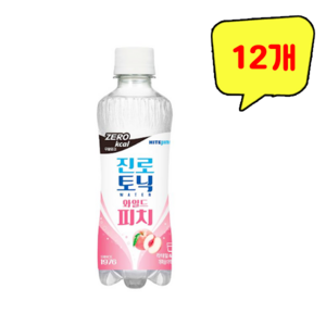 토닉워터 와일드 피치 제로 칼로리, 12개, 300ml