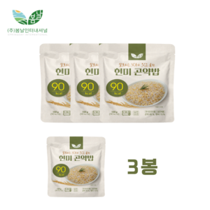 봄날 현미 즉석 곤약밥, 150g, 3개