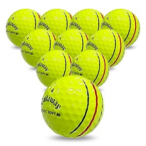 나이스골프 로스트볼 캘러웨이 삼선 트리플트랙 컬러 A+등급, 10개, 1개