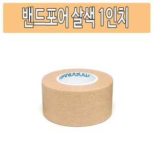 밴드포어 부직포 반창고 살색 2.5cm 1개, 1개입